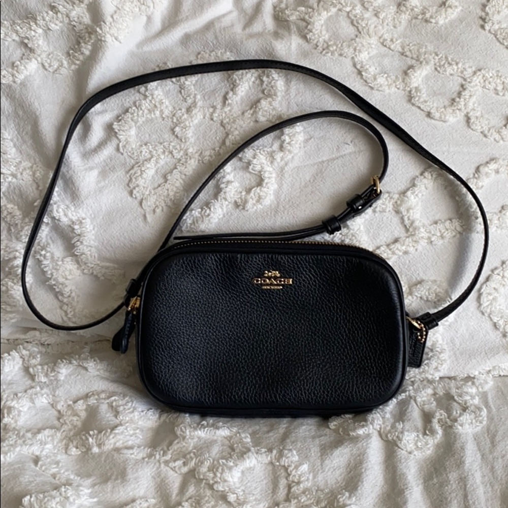 Coach black crossbody